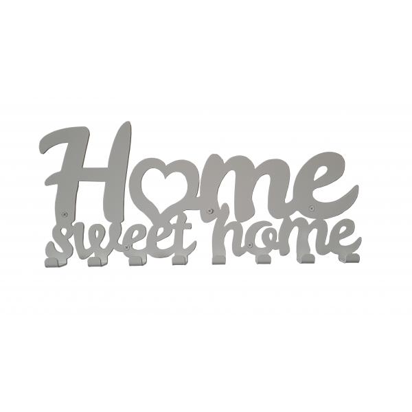 Home Sweet Home fém fogas fehér 1