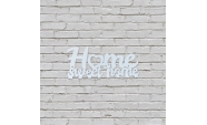Home Sweet Home fém fogas fehér 5