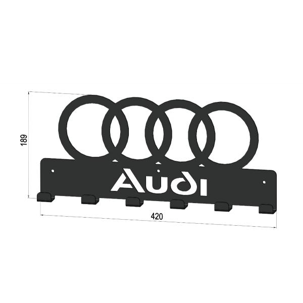 Fém fogas Audi 3