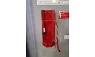 Állítható fém tűzoltó palack tartó, 6/9/12Kg-os tűzoltó készülékekhez 2