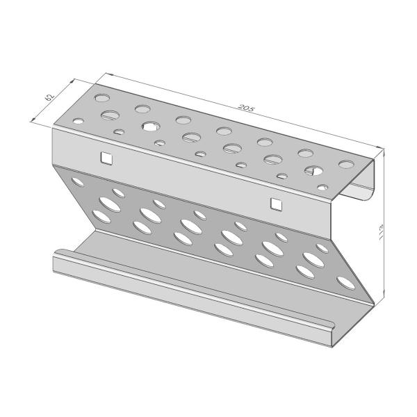 Csavarhúzó tartó 20 férőhelyes 3