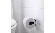 WC-papír tartó, fekete, Model 2, 135x80x2.5 mm 2