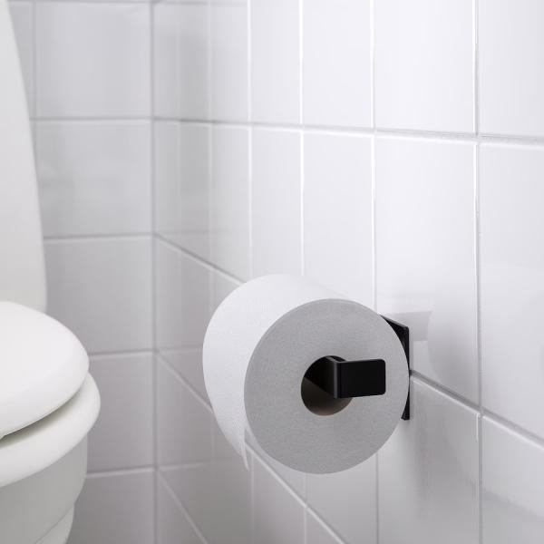 WC-papír tartó, fekete, Model 2, 135x80x2.5 mm 2