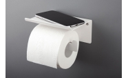 WC-papír tartó, fehér Model 1, 142x110x2.5 mm  5